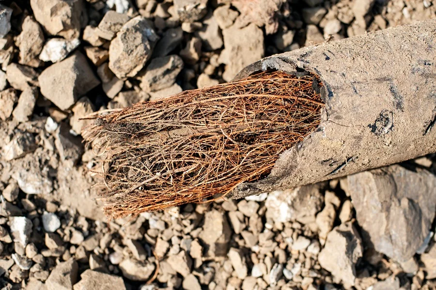 Tree Roots Inside the pipe